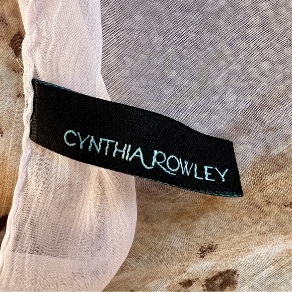 Cynthia Rowley Snakeskin Print Scarf - Picture 3 of 5
